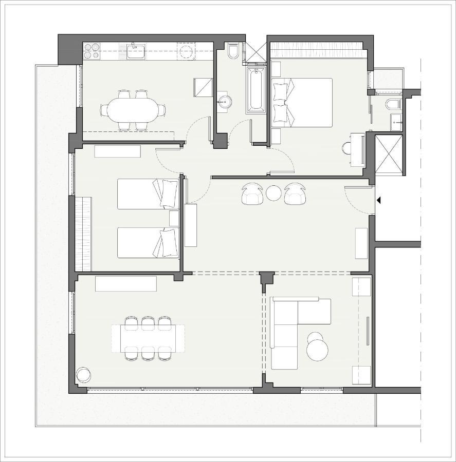 Happy Place! Big, Bright & Central - Ideal For Families And Groups Of Friends Patras Extérieur photo