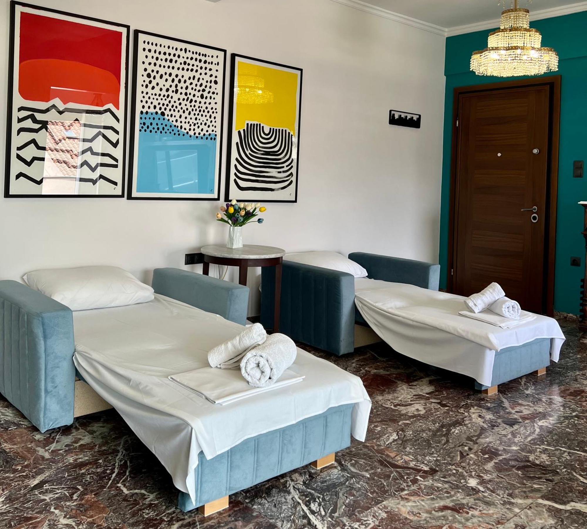 Happy Place! Big, Bright & Central - Ideal For Families And Groups Of Friends Patras Extérieur photo